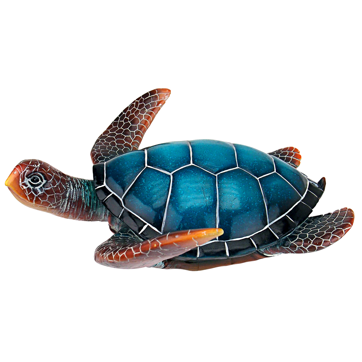 Image Thumbnail for Medium Blue Sea Turtle Statue